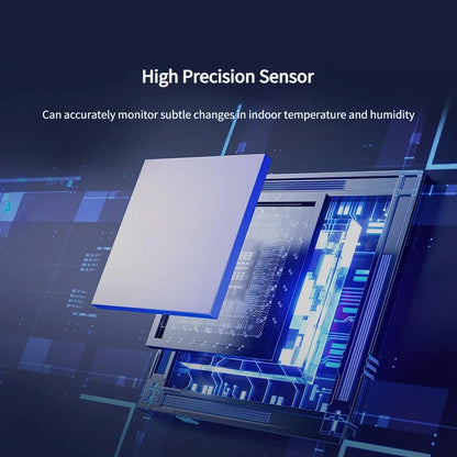 Mini Digital Thermometer Hygrometer with Clock – HD Weather Station for Training Spaces