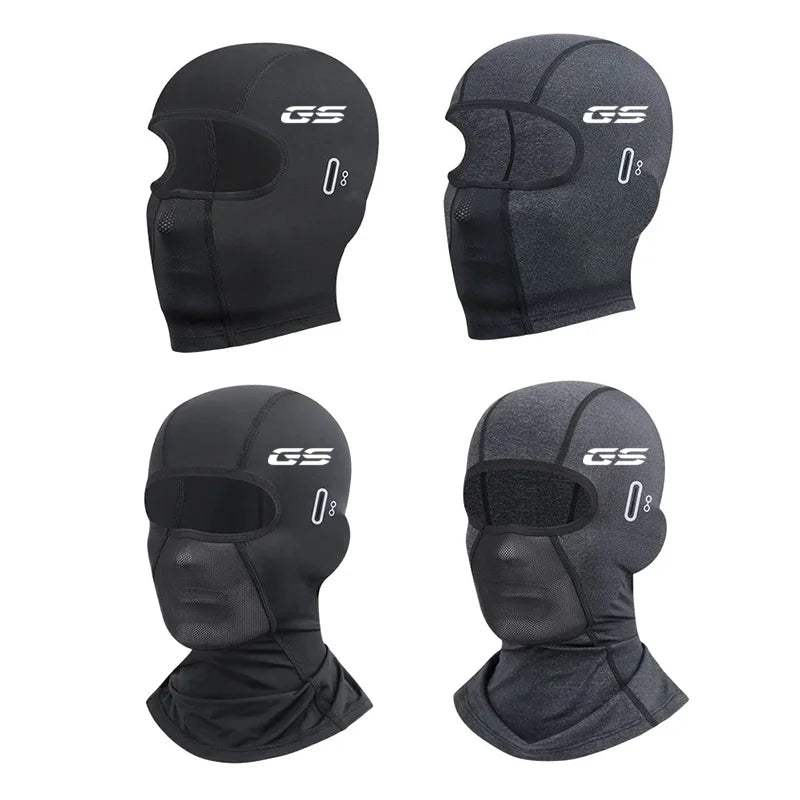 BMW R1200GS R1250GS Adventure Motorcycle Balaclava - Summer Cooling Cycling Cap with UV Sun Protection