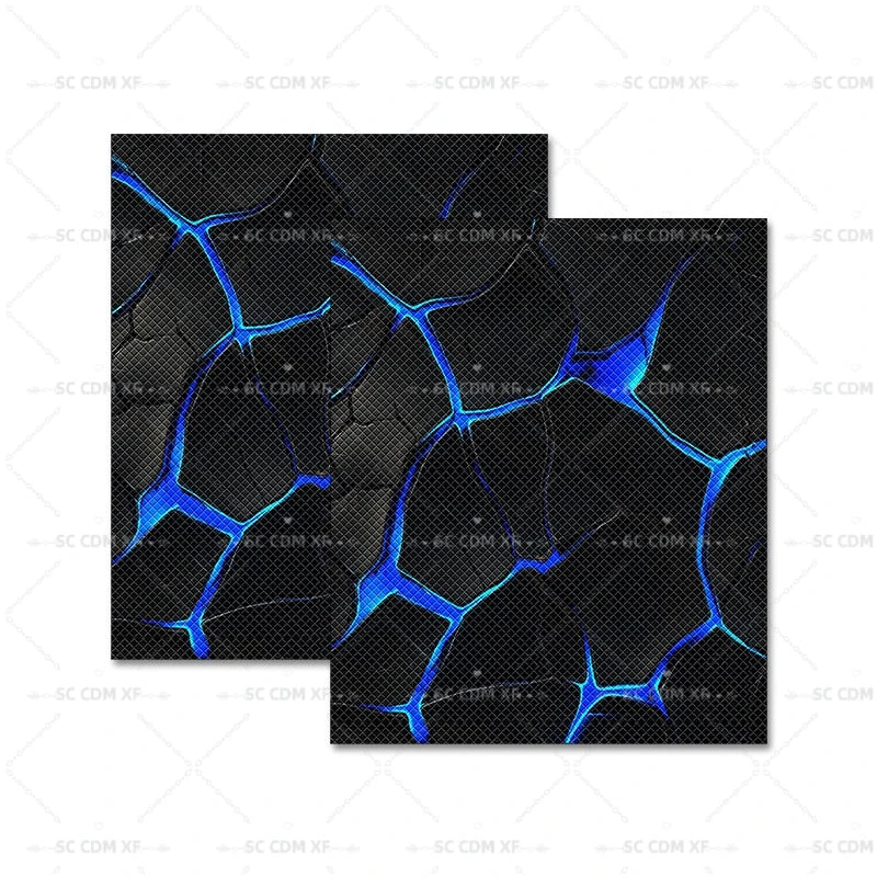 Diamond Pattern Anti-Slip Grip Stickers - Waterproof Motorcycle, E-Bike & Scooter Handle Grips (2 Pack)