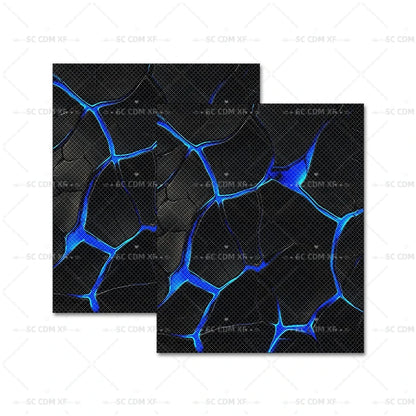 Diamond Pattern Anti-Slip Grip Stickers - Waterproof Motorcycle, E-Bike & Scooter Handle Grips (2 Pack)