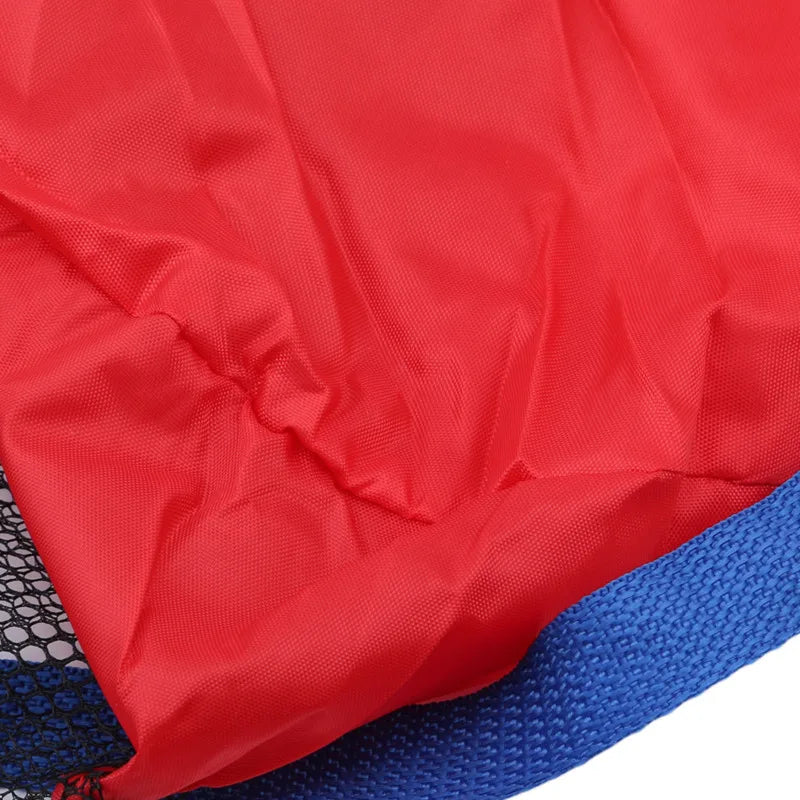 Foldable Mesh Beach Bag - Portable Waterproof Swimming Toy Storage Basket for Children