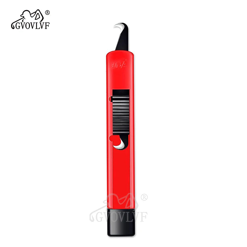 Golf Re-Gripping Hook Knife - Retractable Carbon Steel Blade Tool for Club Grip Replacement