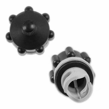Air Valve Adapter for Inflatable Boats, Paddle Boards, Canoes & Kayaks - Orange/Black