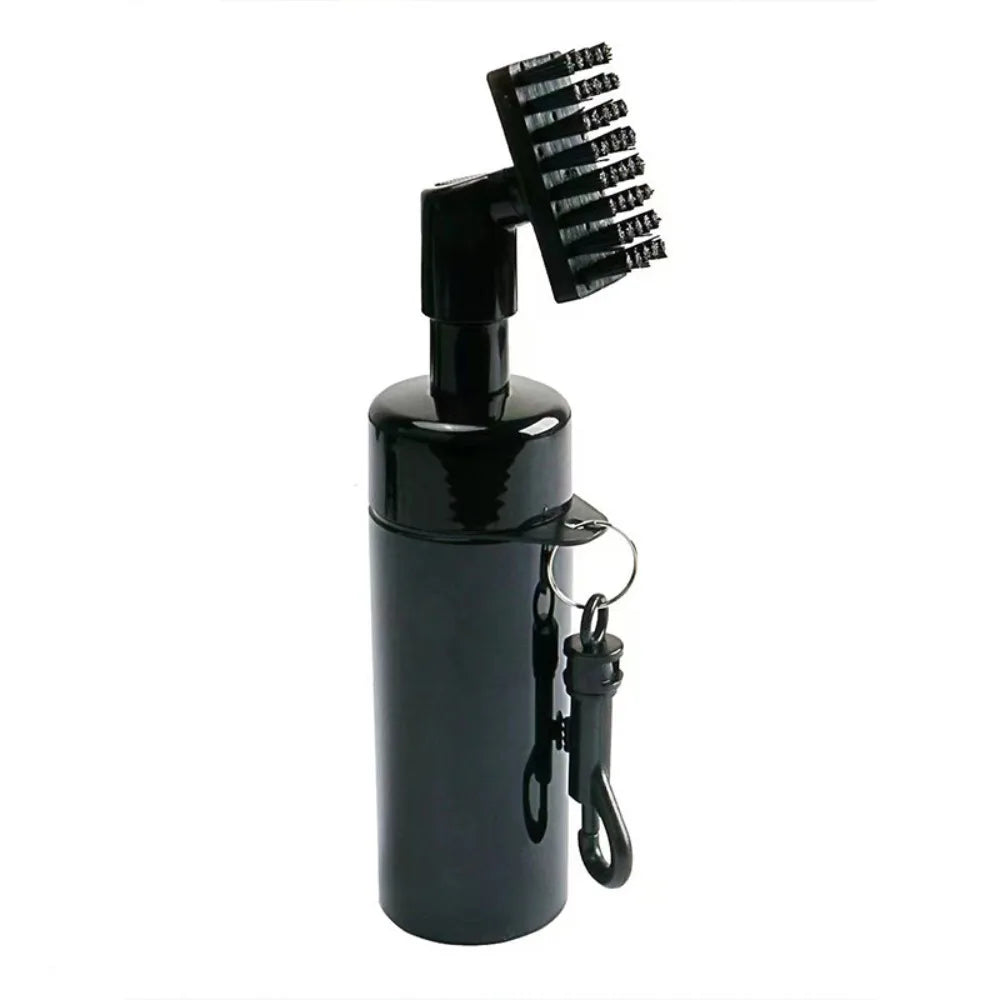 Professional Golf Club Groove Cleaner with Integrated Water Spray System