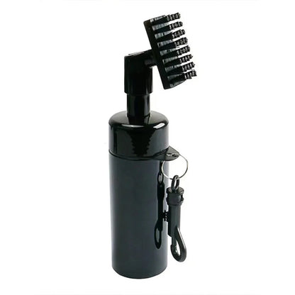 Professional Golf Club Groove Cleaner with Integrated Water Spray System