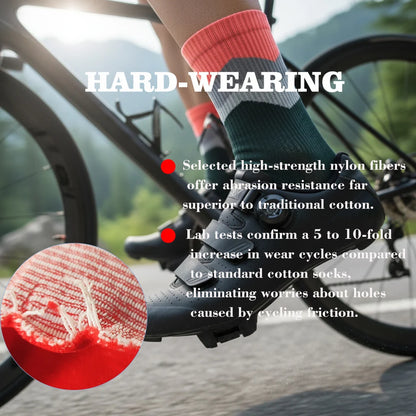 Performance Compression Athletic Socks - Multi-Sport High-Elastic Design