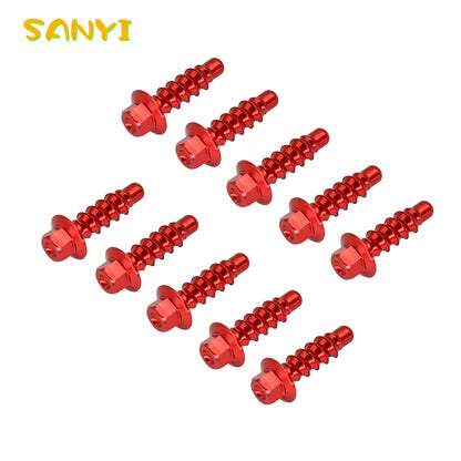 Premium CNC Aluminum Self-Tapping Bolt Kit for KTM EXC XC XCW SX SXF & Husqvarna FE TE FC TC FX TX 125 250 300 350 450
