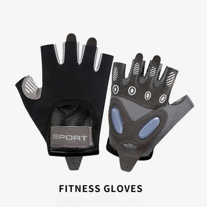 Premium Fitness Training Gloves - Slip-Resistant Weight Lifting Gloves for Men & Women - Gym Bodybuilding Exercise Yoga Gloves (1 Pair)