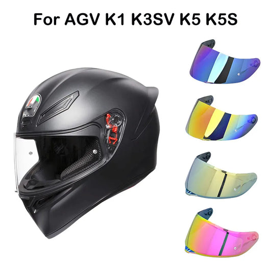 Motorcycle Helmet Visor Lens – Full Face Shield with Anti-UV, Anti-Fog & Anti-Scratch Protection