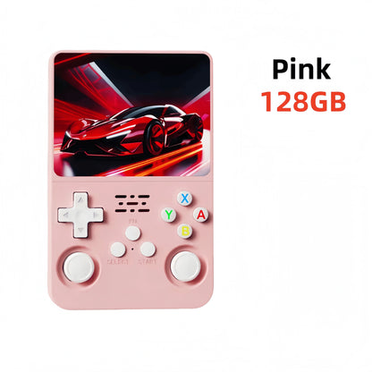 Retro Handheld Game Console R36S - 3.5" IPS Screen - 128GB Storage - Linux System - Portable Pocket Player (R36 Ultra/PRO)