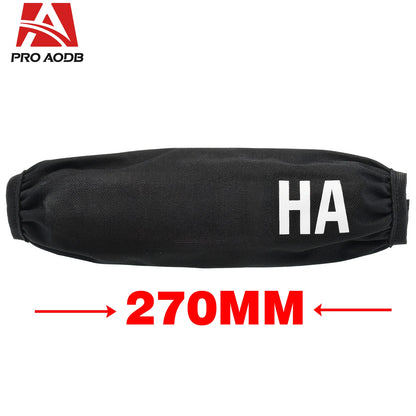 Universal Motorcycle Rear Shock Absorber Suspension Protector Cover - 27cm/35cm - For Dirt Pit Bikes, ATVs, Quads & Scooters