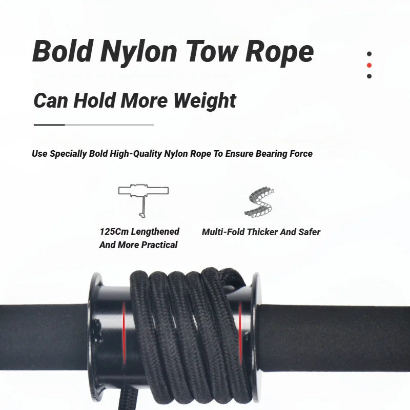 Wrist & Forearm Strength Trainer - Heavy-Duty Roller Exerciser with Foam Grip for Arm Muscle Building