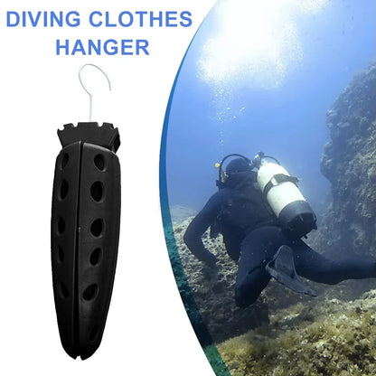 Foldable Diving Wetsuit Hanger - Heavy-Duty Thickened Rack for Drysuits, Wetsuits & Snorkeling Gear Stand