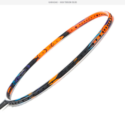 Kawasaki Badminton Racket New Professional HIGH TENSION 35LBS 100% Graphite Badminton Racquet  HIGH TENSION G30 WITH STRUNG
