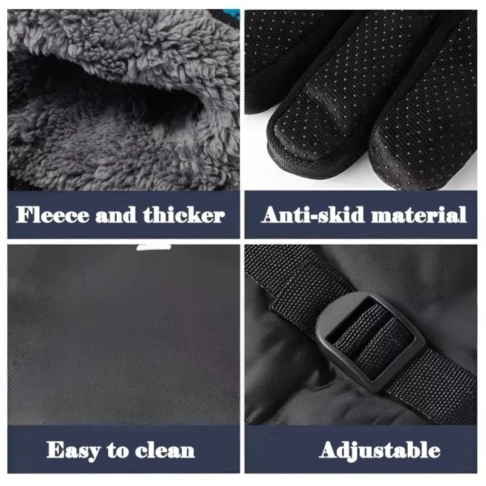 Waterproof Anti-Slip Winter Cycling Gloves - Outdoor Sports & Motorcycle Riding