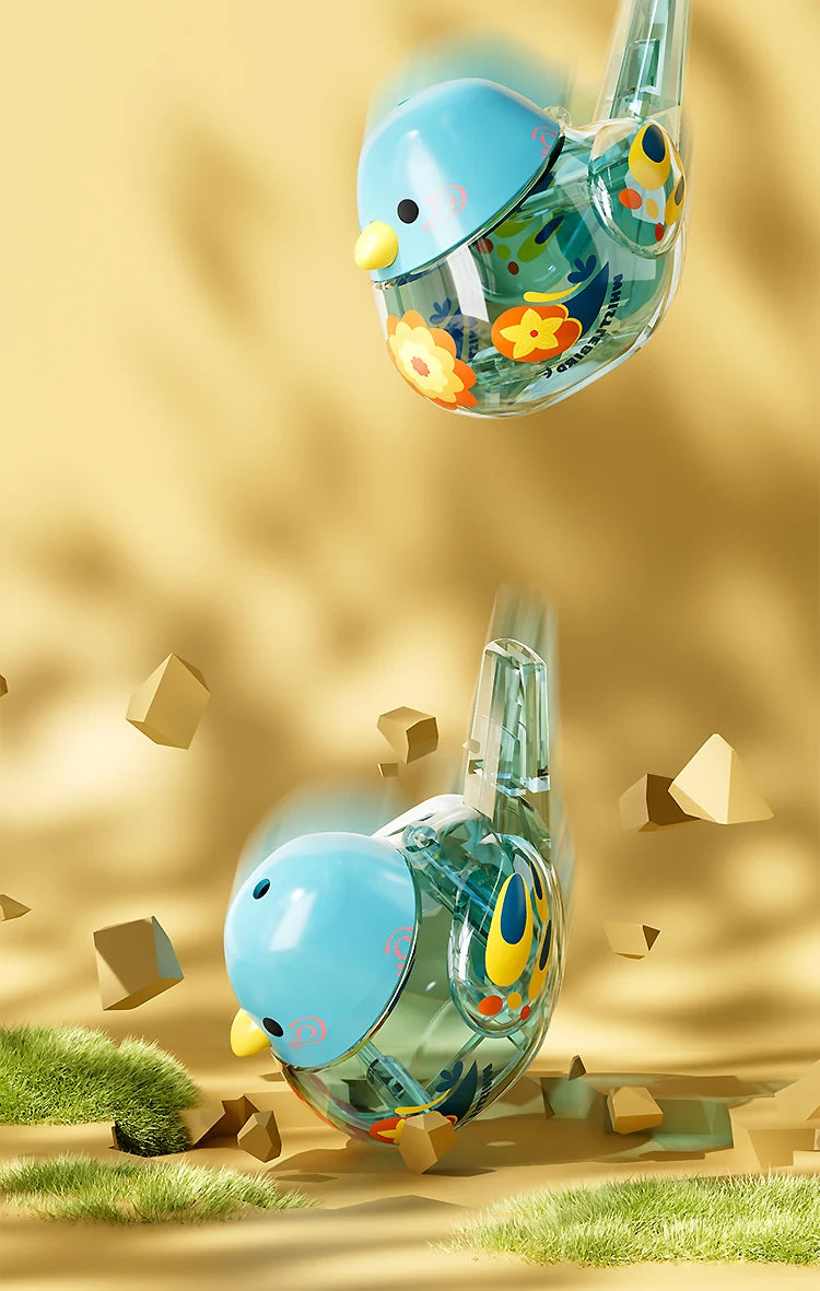 Water Bird Whistle Musical Training Toy for Infants & Children - Fillable Sound Instrument