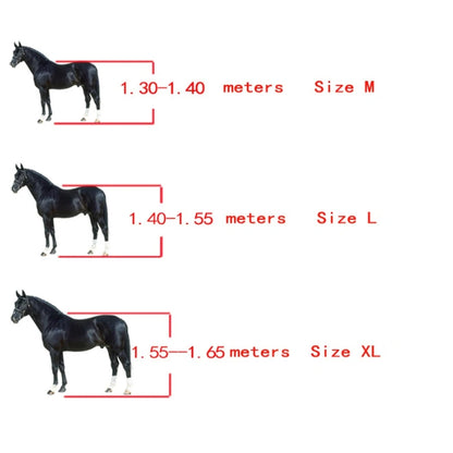 Adjustable Horse Leg Boots (4-Piece Set) - Front & Hind Tendon Protection with PU Shell and Neoprene