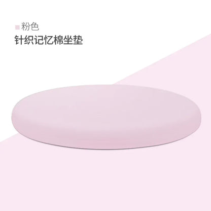 Japanese-style Circular Memory Foam Cushion, Tatami Knitted Cotton Chair Cushion, Office Chair Round Pillow