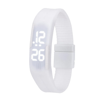 Digital LED Sports Watch - Silicone Strap Wristwatch for Kids, Boys, Girls, Men & Women