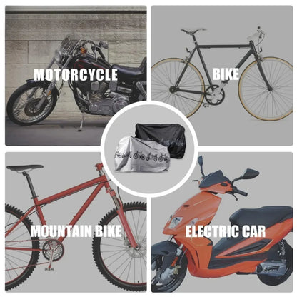 Waterproof Bicycle Cover - All-Weather Protection for Bikes & Motorcycles (200×100cm, UV & Rain Resistant)