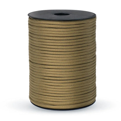 Military Grade 550 Paracord - 100M 9-Core 4mm Survival Rope for Outdoor, Camping, Umbrella & Tent Applications