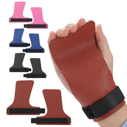 Premium CrossFit Hand Grips - 2.2mm PU Microfiber No-Hole Palm Protectors for Pull-Ups, Weightlifting & Gymnastics