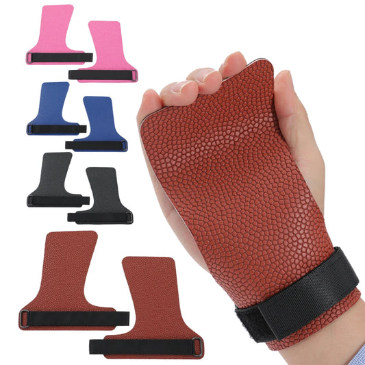 Premium CrossFit Hand Grips - 2.2mm PU Microfiber No-Hole Palm Protectors for Pull-Ups, Weightlifting & Gymnastics