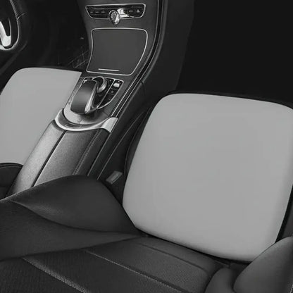 Elastic Memory Foam Seat Cushion - Soft Bounce-Back Design with Breathable Cover - Removable Washable Pad for Office & Long Sitting