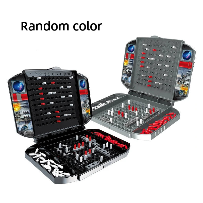 Warship Sea Ship Board Games Toys - Battleship Classic Naval Combat Strategy Table Game for Kids