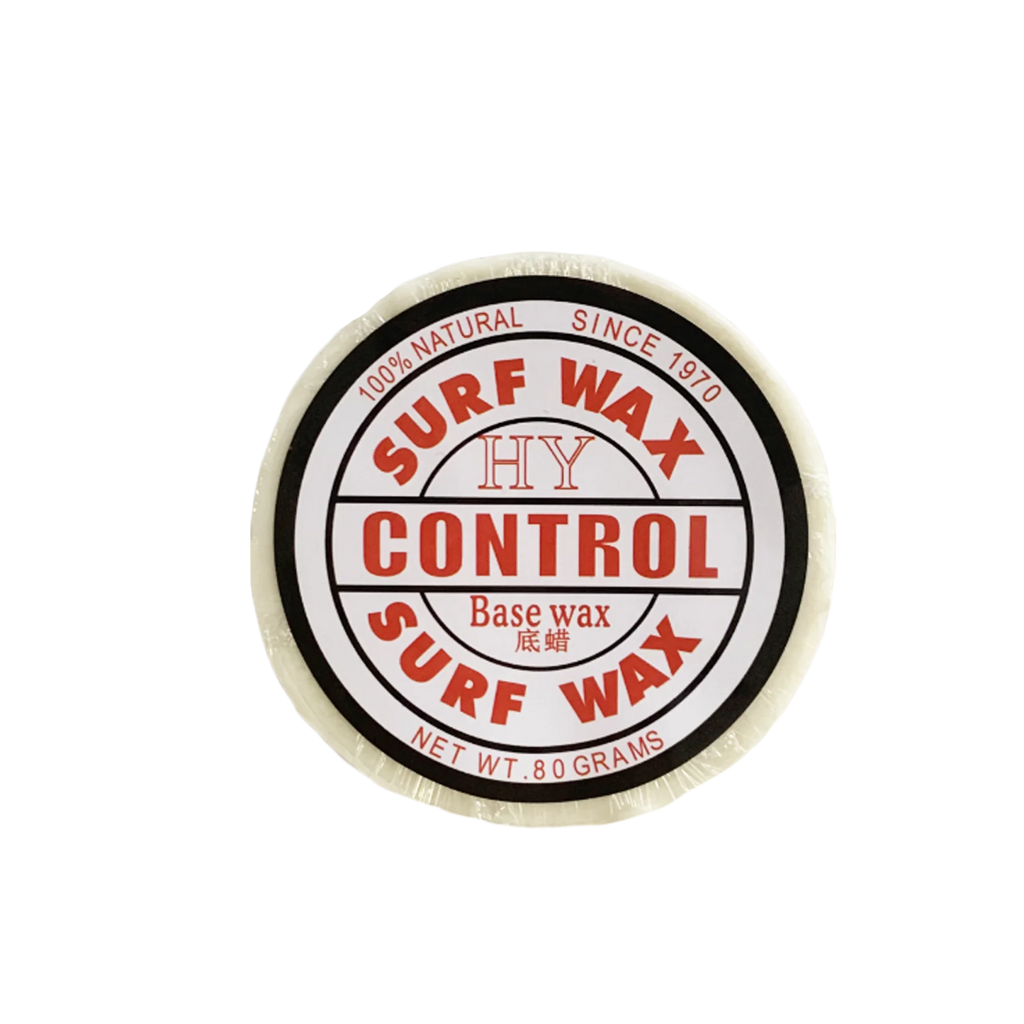 80G Surfboard Wax - Anti-Slip Formula for Warm/Tropical & Cold Water - Compatible with Surfboards, Skimboards & Skateboards