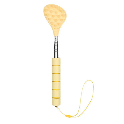 Retractable Dual-Spike Back Scratcher & Massage Tool