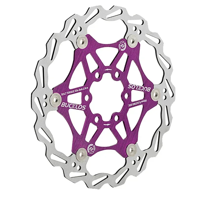Floating Disc Brake Rotor - 160mm/180mm/203mm MTB & Road Bike - Ultralight Heat Dissipation Design