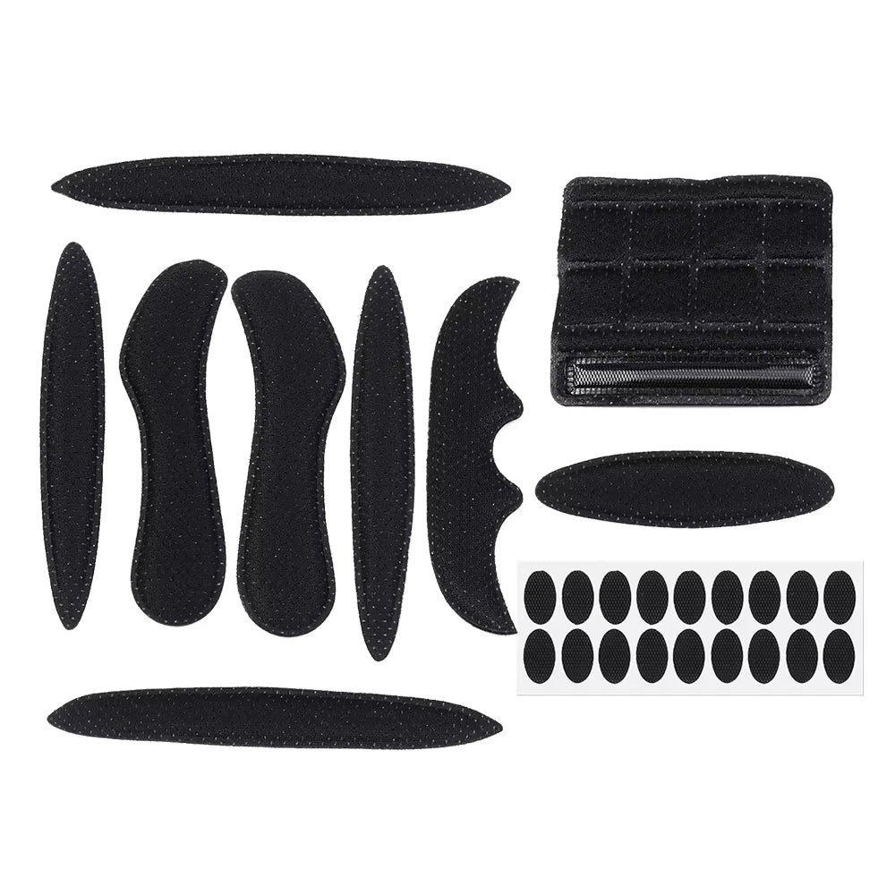 Universal Helmet Padding Kit - 27-Piece Sealed Foam Replacement Pads for Motorcycle, Bicycle & Cycling Helmets