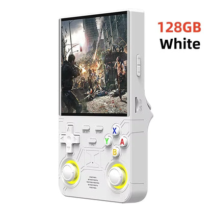 Retro Handheld Game Console R36S - 3.5" IPS Screen - 128GB Storage - Linux System - Portable Pocket Player (R36 Ultra/PRO)