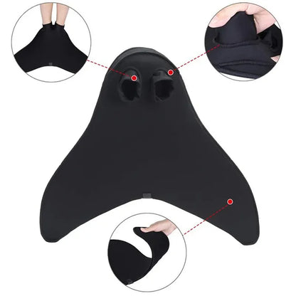 Mermaid Monofin Swimming Flipper for Training & Recreation - Adult & Kids Sizes Available