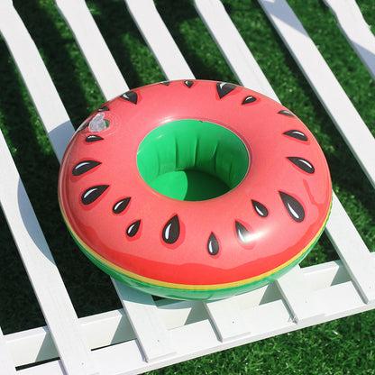 Inflatable Cup Holder Set - 5/10PCS Swimming Pool Drink Holders, Floating Beverage Coasters for Summer Pool Parties
