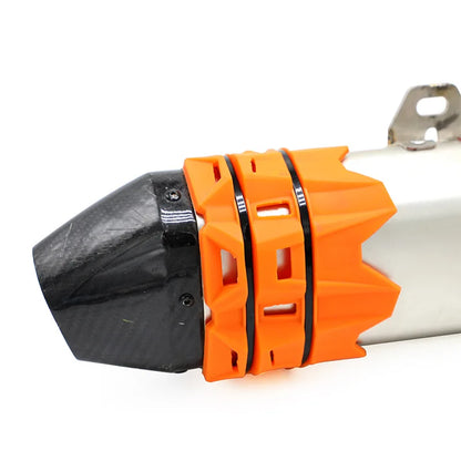 Motorcycle Exhaust Muffler Protector Guard - Universal Cover for KTM SX EXC Motocross Dirt Pit Bikes