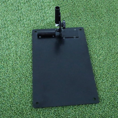 Golf Alignment Stick Holder - Swing Practice Plate - Plane Trainer - Training Aid