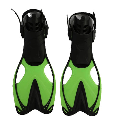Kids Silicone Swimming Fins - Training Flippers for Pool & Snorkeling (Ages 6-14)