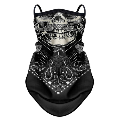 Motorcycle Face Shield - Anti-UV Cycling Headwrap with Neck Cover for Summer Outdoor Sports