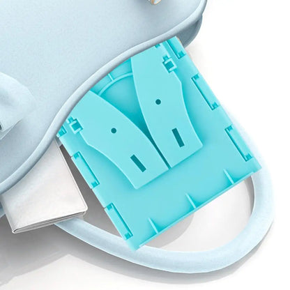 Multifunction Portable Folding Camping Toilet - Travel Commode for Car Camping, Hiking & Long Outdoor Trips - Children & Adult Use