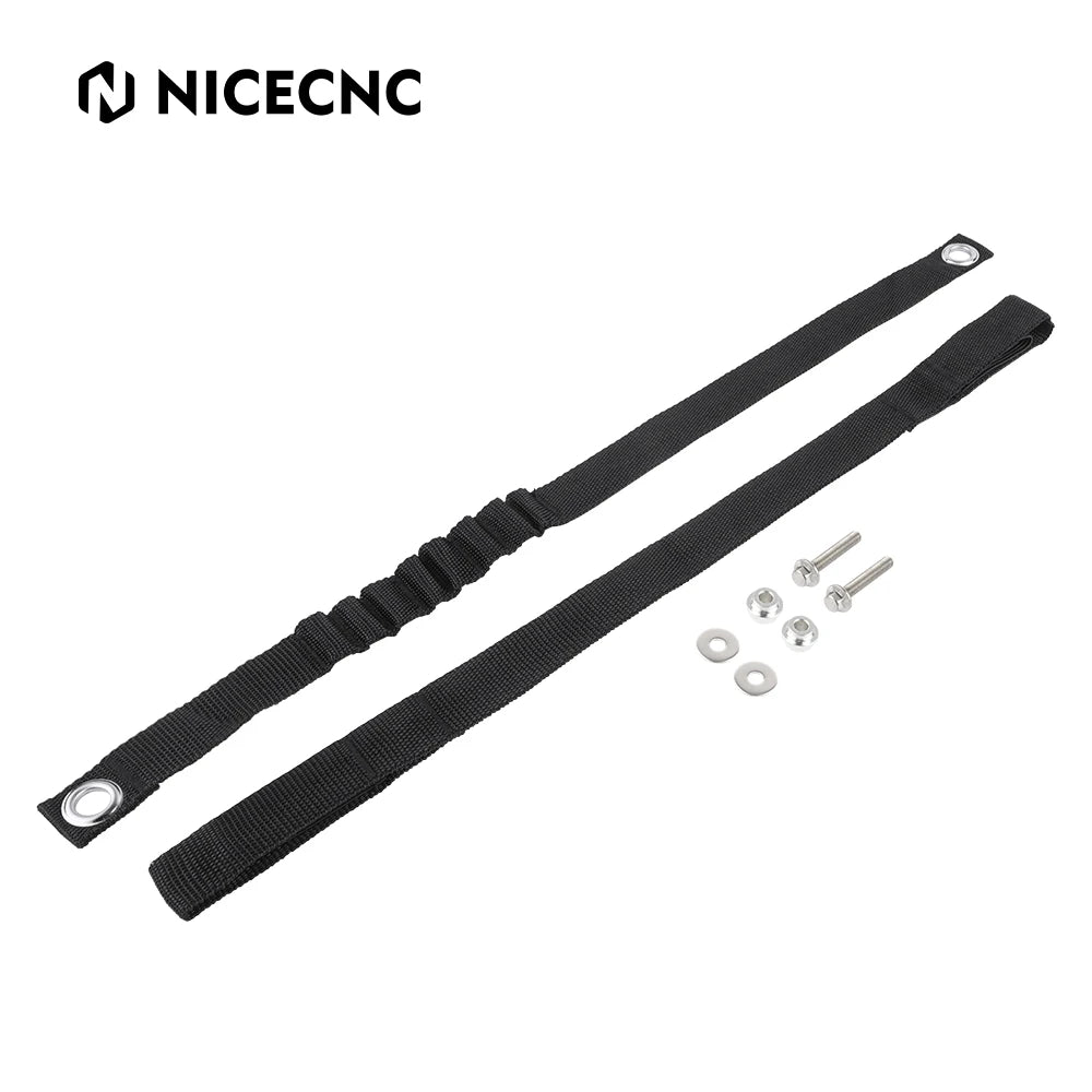 NICECNC Front & Rear Fender Pull Strap Support Belt for KTM SX/SXF 125-500 (2019-2022) | EXC/EXCF/XC/XCF/XCW TPI 125-500 (2023)