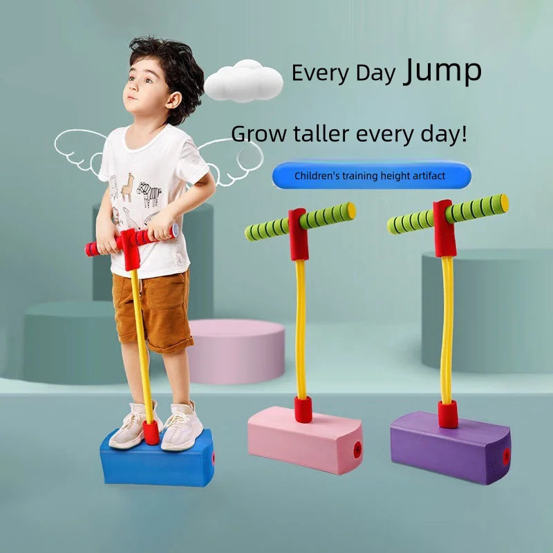 Frog Jumping Balance Toy - Outdoor Exercise Equipment for Kids Growth & Fitness with Sound