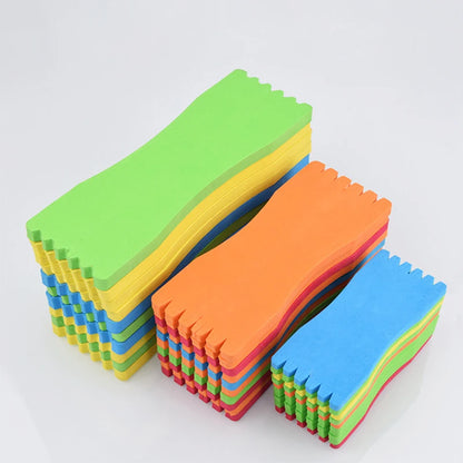 Fishing Line Winding Spools - 10 Pack Foam Rig Holders & Line Accessories (Random Colors)