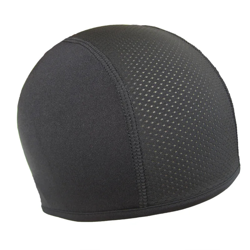 Quick-Dry Breathable Motorcycle Helmet Inner Cap - Racing Beanie Hat for Motocross (1-2 Pack)