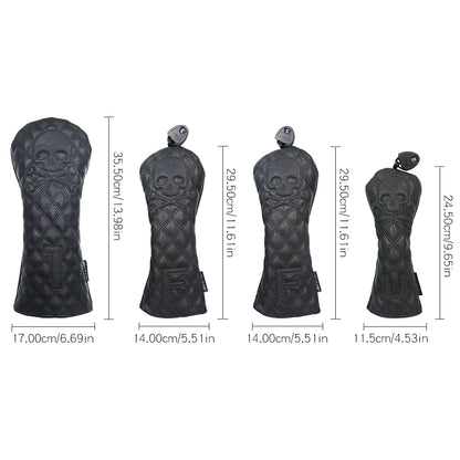 Premium Golf Club Covers - Waterproof Protector Set for Driver, Fairway, and Hybrid