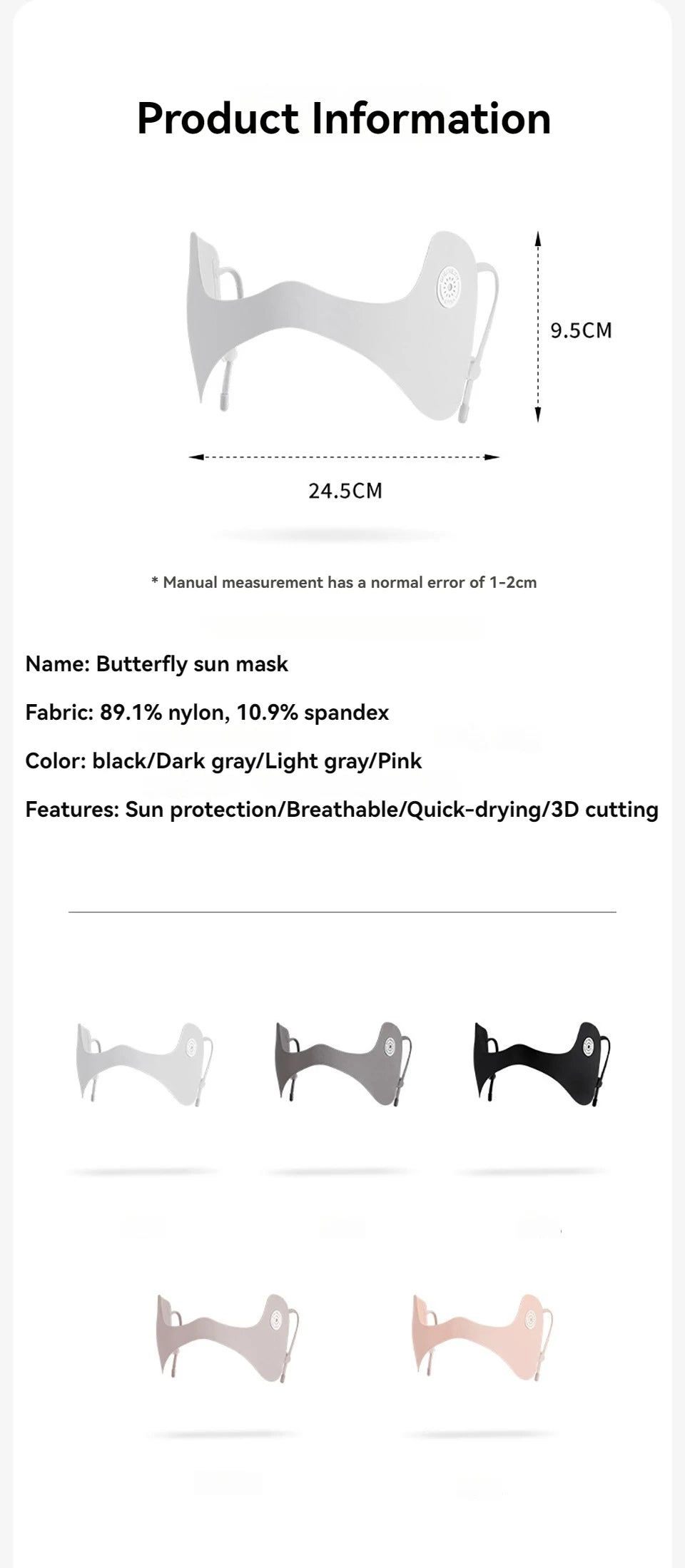 Unisex Punk Sun Protection Face Mask - Anti-UV Ice Silk Breathable Bandana for Cycling and Running