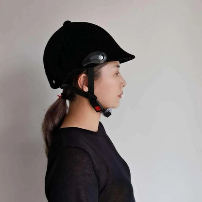 Professional Equestrian Riding Helmet - Adjustable ABS Safety Cap for Horse Riding - Lightweight Protective Gear for Men & Women
