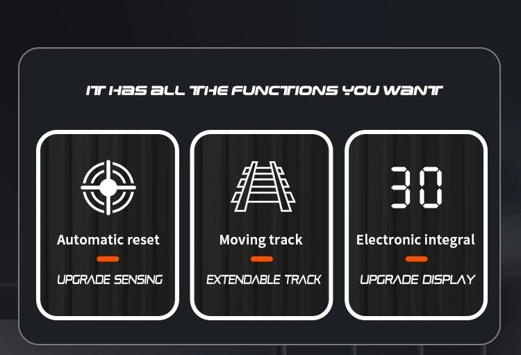 Automatic Laser Target System - Multi-Function Voice Scoring Auto-Reset Training Target