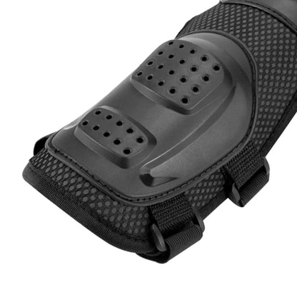 Motorcycle Knee and Elbow Pads - 4-Piece Breathable Racing Protection Set for Off-Road and Outdoor Sports